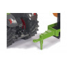 Fendt 936 tractor with hooklift trailer and carriage