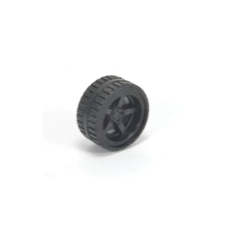 Loose wheel with black rim (LKW48)