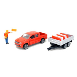 Voplkswagen Amarok avec remorque basculante