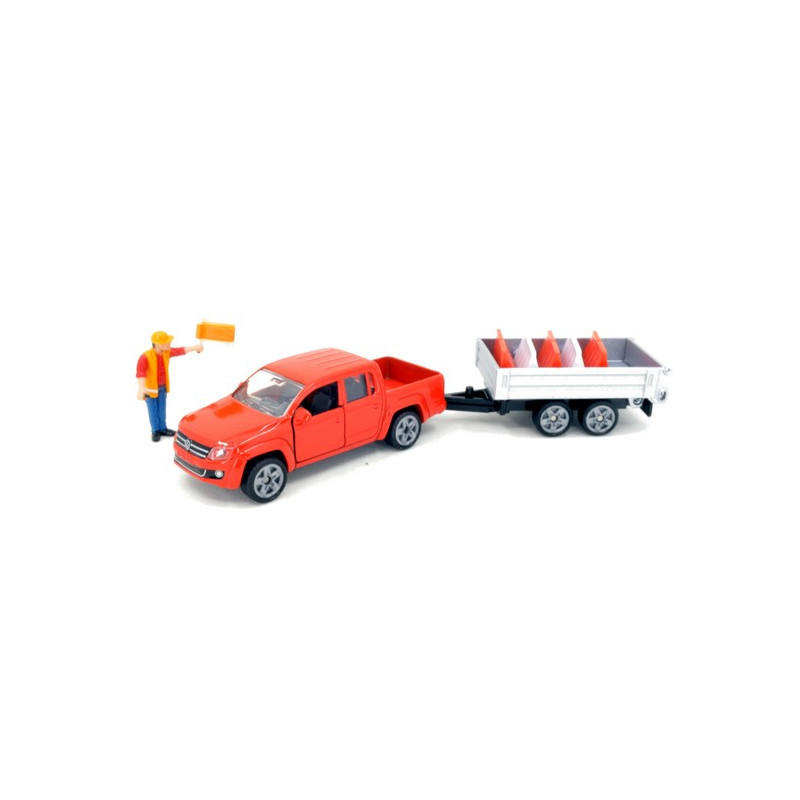 Voplkswagen Amarok avec remorque basculante