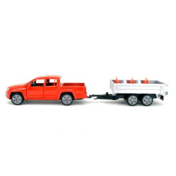 Voplkswagen Amarok avec remorque basculante
