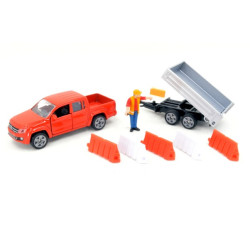 Voplkswagen Amarok avec remorque basculante