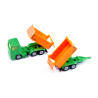 Scania Kippmulde mit Anhänger