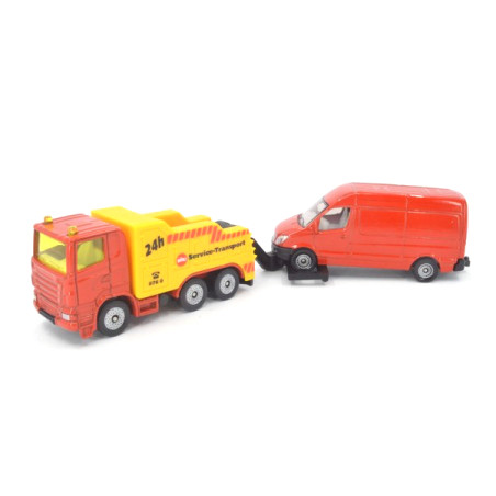 Scania R380 Abschleppwagen mit PKW