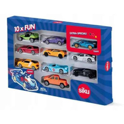 Geschenkset mit 10 Sportwagen