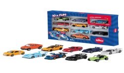 Cadeauset van 10 sportwagens