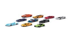 Gift set of 10 sports cars