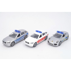 Set de véhicules de police et de secours