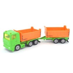 Caisse basculante Scania avec remorque