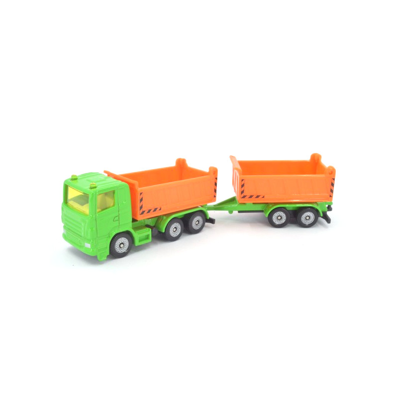 Scania Kippmulde mit Anhänger