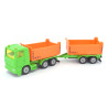 Scania Kippmulde mit Anhänger