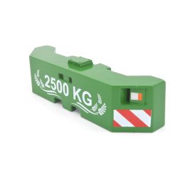 Frontgewicht 2500 Kg voor...