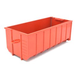 Complete roll-off container