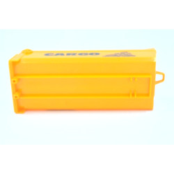 Benne basculante jaune, imprimé