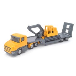 Scania mit Tieflader und...