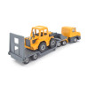 Scania met dieplader en shovel