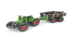 Fendt 936 Vario with forestry trailer