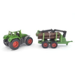Fendt 936 Vario mit Forstanhänger
