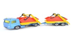 Volvo HGV with Skip and Trailer