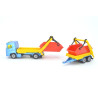 Volvo HGV with Skip and Trailer