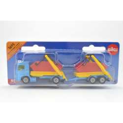 Volvo HGV with Skip and Trailer