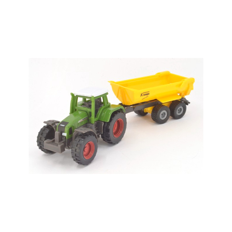 Fendt 926 Vario with Krampe tipping trailer