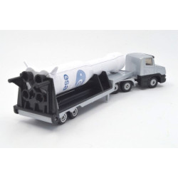 Scania low loader with rocket
