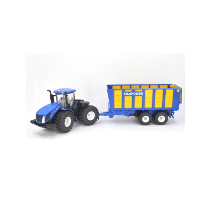 New Holland T9.560 kniktractor met silagewagen
