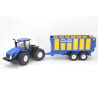 New Holland T9.560 kniktractor met silagewagen