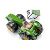 John Deere 8430 Traktor mit Anhänger