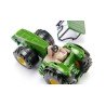 John Deere 8430 Tractor met aanhanger