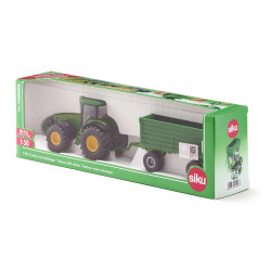 John Deere 8430 Traktor mit Anhänger