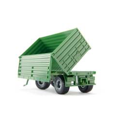 John Deere 8430 Tractor met aanhanger