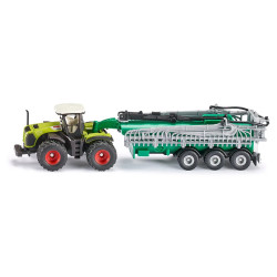Claas Xerion 5000 avec injecteur de fumier Samson SG