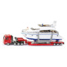 MAN TG-A with low loader and yacht
