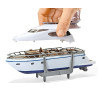 MAN TG-A mit Tieflader und Yacht