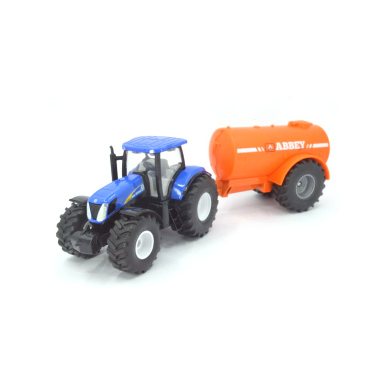 New Holland T7070 Traktor mit Abbey 1-achsigem Gülletank