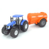 New Holland T7070 Traktor mit Abbey 1-achsigem Gülletank