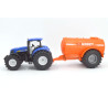New Holland T7070 Traktor mit Abbey 1-achsigem Gülletank