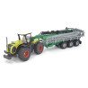 Claas Xerion 5000 met Samson SG mestinjecteur