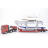 MAN TG-A with low loader and yacht