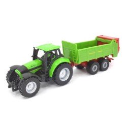 Deutz Tractor mit Universalstreuer
