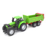 Deutz tractor met mestverspreider