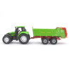 Deutz tractor met mestverspreider