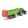Deutz tractor met mestverspreider