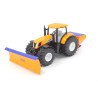 New Holland T7070 sneeuwploeg met zoutstrooier