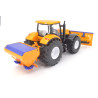 New Holland T7070 Tracteur avec lame et épandeur de sel