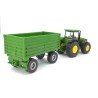 John Deere 8430 Tractor met aanhanger