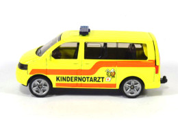 Nouvelle empreinte Volkswagen T5 Kindernotarzt Siku 1462