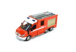 Review Siku 2113 Mercedes Sprinter 6x6 brandweer